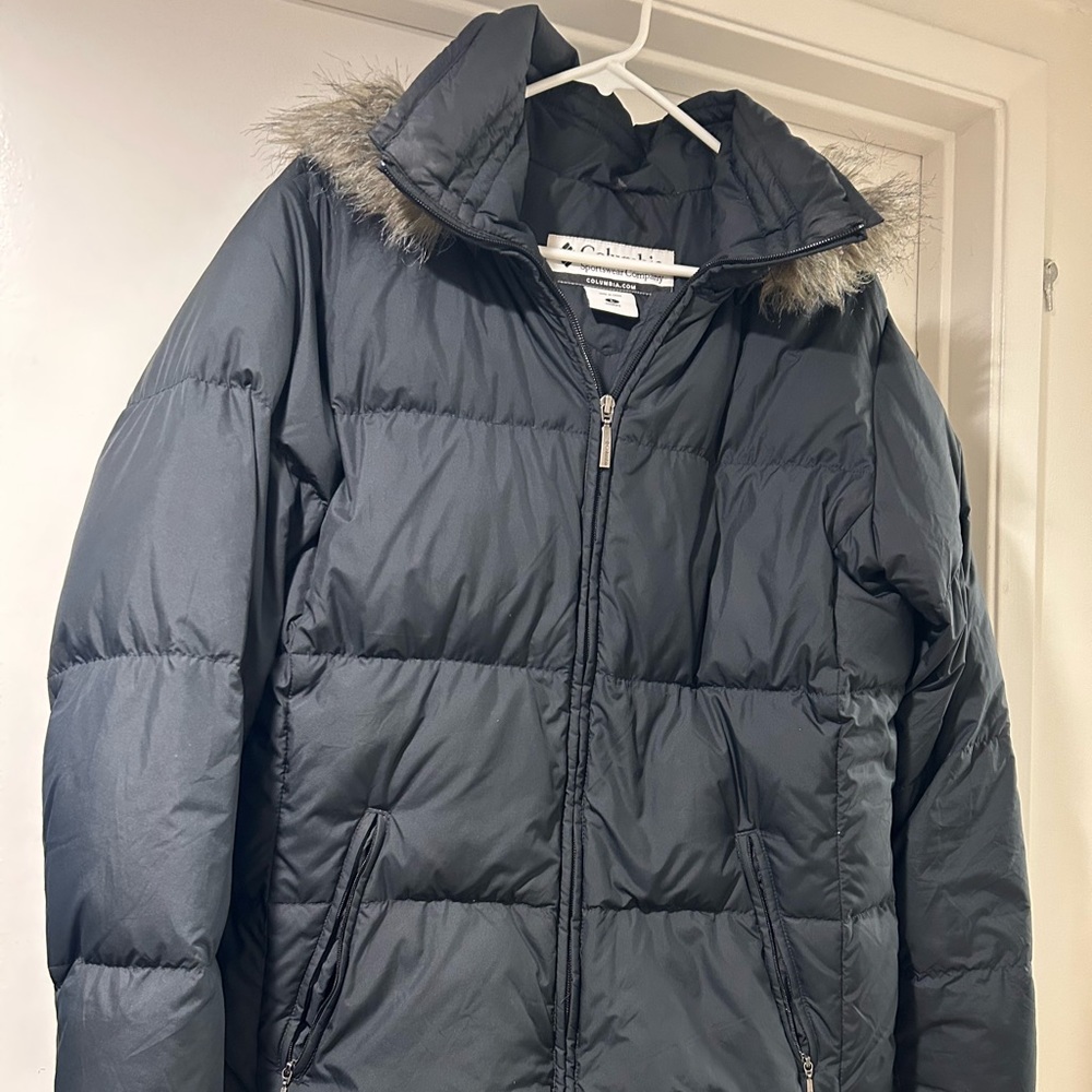 Columbia Down jacket.